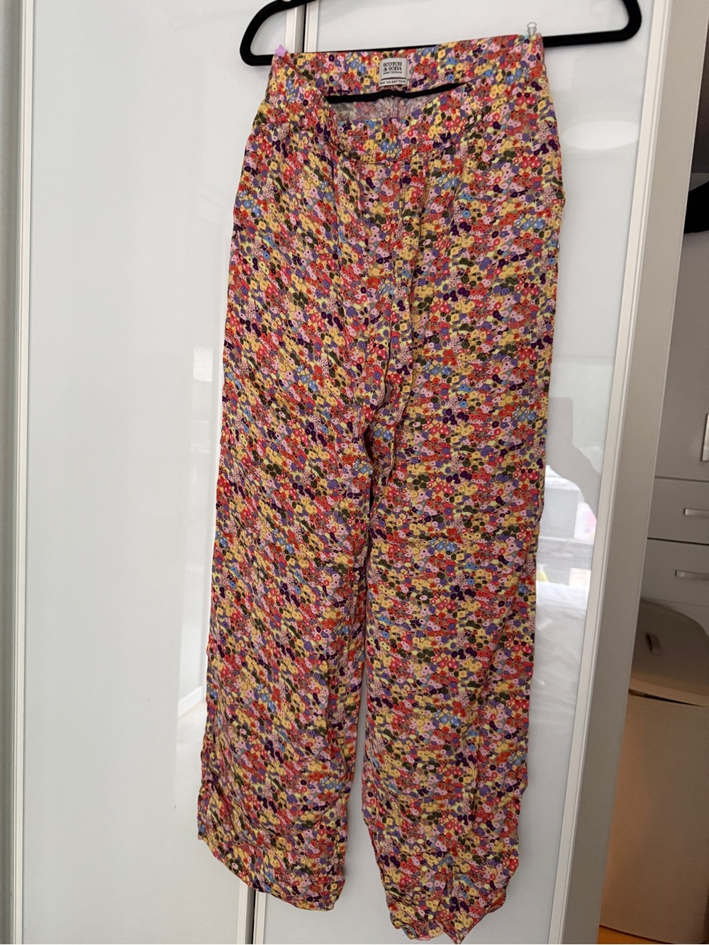 Scotch & Soda Multicolor Floral Print Pants